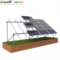 Structure de montage solaire au sol et système de rayonnage