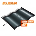 Tuile solaire de toit en verre simple populaire de Bluesun 30W tuile de toit photovoltaïque