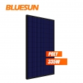 Silicium polycristallin Bluesun 335Watt Panneau solaire poly noir 335W 335Wp 72 panneaux solaires à cellules