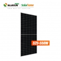 Panneaux solaires monocristallins haute performance Bluesun 540w 530w panneau solaire 550w panneaux solaires semi-coupés 540w