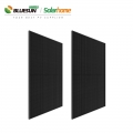 Bluesun USA Certification UL Panneau PV noir Panneaux solaires monocristallins 370 watts Module PV demi-cellule 370Wp
    