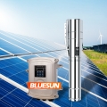 Système de pompe solaire à courant continu pour puits profonds 48V de pompe à eau solaire 1500W 2HP certifié CE en Afrique