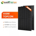 Panneau solaire Bluesun Topcon All Black 450W pour usage commercial domestique
    