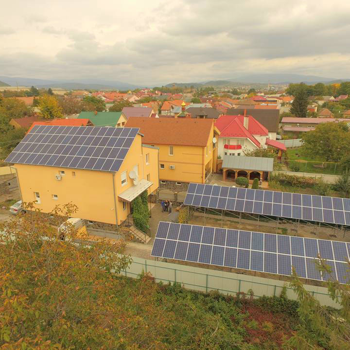 Système solaire de la grille 30kw en ukraine pour résidentiel