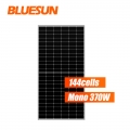 Bluesun offre spéciale panneau solaire demi-cellule 370W Perc panneau solaire 144 cellules panneau solaire