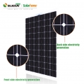 Panneau solaire bifacial haute efficacité Bluesun haute efficacité 320w Panneaux solaires bifaciales 320 watts