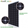 Panneaux solaires bifaciaux Bluesun panneau solaire monocristallin à double verre 390w panneaux bipv haute efficacité