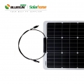 Bluesun meilleur panneau solaire flexible 50w 80w 160w ETFE mono panneau solaire flexible
