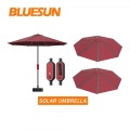 Bluesun 10 pieds 360° Parapluie rond à LED