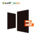 Bluesun solar 330w panneau solaire mono noir 330watt 330w panneaux solaires monocristallins