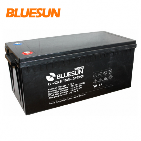 12V 200ah AGM best rechargeable battery type