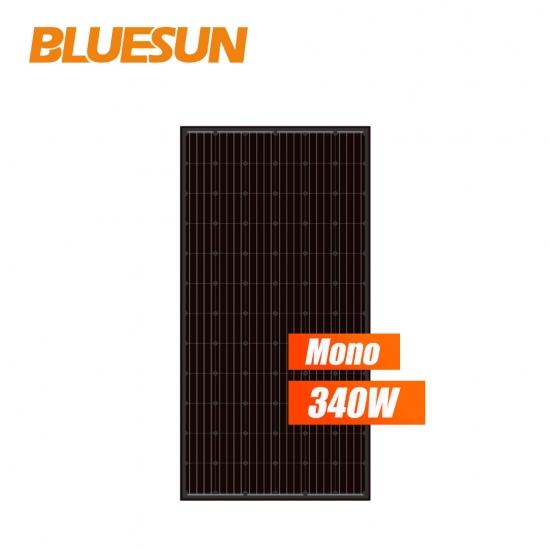 black backsheet and black frames monocrystalline 330w 335watt 340wp 345w solar panel 330 w 335w solar module