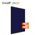 Bluesun PV Supplier Panneau solaire 60 cellules 290Wp Module solaire en silicium polycristallin noir 290Watt 290W