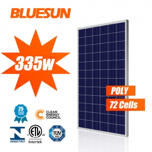 5BB Poly Solar Panel 335W 72 Cells Series