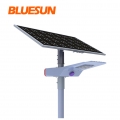 Bluesun 2020 nouveau style réverbère solaire intégré 100W 80W 60W 40W 20W lumière solaire