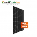 Bluesun 166mm panneau solaire demi-coupé cellules de silicium perc modules pv 365w 365watt mono 365 w panneau solaire