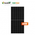 Bluesun faible LCOE mono demi-cellules solaires 420w Perc module PV 420Watt Paneles Solares