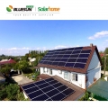 L'UE de panneaux solaires à bardeaux Bluesun stocke le module photovoltaïque de chevauchement de panneaux solaires 410W entièrement noir 410Watt