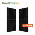 Panneaux solaires monocristallins haute performance Bluesun 540w 530w panneau solaire 550w panneaux solaires semi-coupés 540w