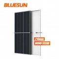 Bluesun nouveautés panneau solaire à haute efficacité 210mm panneau solaire 540w 550w 600w 555w panneau solaire demi-cellule panneau solaire mono perc