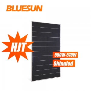 HJT 560watt shingled solar panel