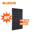 Module solaire de chevauchement monocristallin de panneau solaire de Bluesun HJT 166mm 560Watt 560W 560Wp