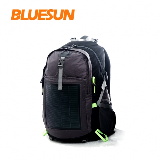 Bluesun Free Shipping Outdoor Sports Solar Backpack