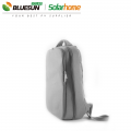 Sac à dos solaire Bluesun 2021 sac intelligent sac à dos de batterie de panneau solaire extérieur avec port de charge usb