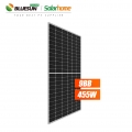 USA stock 455W panneau solaire 455watt demi-coupé 144 cellules mono perc panneau solaire avec la technologie la plus récente