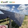 Bluesun Shingles Solar Energy 70Watt Mini panneau solaire à chevauchement noir
