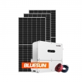 Système d'alimentation solaire Bluesun 60kw 60kw sur le système d'énergie solaire de grille Système de panneaux solaires 60Kwp 60 kw