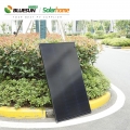 Les panneaux solaires de bardeau de toit de Bluesun 170W ont adapté aux besoins du client la cellule solaire mono tout le panneau solaire noir