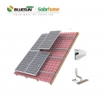 Système d'alimentation solaire de Bluesun 50kw 50kva 50 kilowatts sur le système de panneau solaire de grille avec l'inverseur solaire triphasé