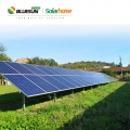 Ferme d'énergie solaire reliée au réseau de centrale solaire de 300 KW