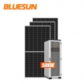 Bluesun 20KW 25KW 30KW 40KW 50KW complet sur système solaire hors réseau système solaire autonome à énergie de batterie pour usage industriel et commercial