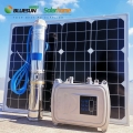 Pompe à eau solaire Bluesun 1500W 2HP 3HP 48V système de pompe solaire à courant continu pour l'agriculture