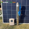 Bluesun marque 110V pompe de puits solaire 1500W DC système de pompe à eau solaire DC 2HP pompe de piscine solaire en thaïlande
