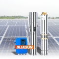 Meilleur prix profond 2hp 3hp dc système de pompe de puits solaire 2.2kw système de pompe à eau solaire pour l'agriculture
