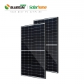 Bluesun 54 cellules cadre noir 425 watts panneau solaire 182 mm cellule solaire panneau solaire 425 W module PV
