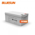 Batterie au plomb au carbone bluesun 12v 200ah avec certification fabriquée en chine
