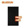 Bluesun Eu Stock Panneau solaire à bardeaux Panneau solaire 440W noir complet
