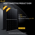 Bluesun haute efficacité cadre noir pv panneau solaire 450watt jet n-type 450w mono panneaux solaires à bardeaux prix