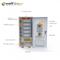 Système solaire à refroidissement liquide de nouvelle technologie 125KW pour un usage commercial et une utilisation en usine avec des batteries de 261 kWh dans une armoire