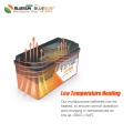 Batterie au lithium 12v 12.8v 24v 25.6v 104AH batteries lithium-ion solaire avec coût de stockage de la batterie