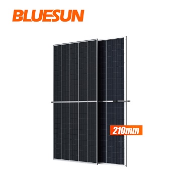  Bluesun solaire offrira 210mm grande cellule mono perc panneau solaire avec une puissance maximale 550Watt 
