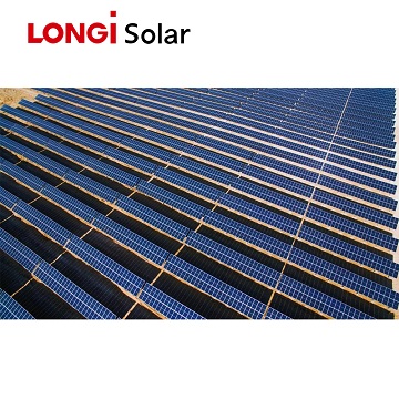 À plat sur le toit + double-face des panneaux solaires? Annuel de génération de puissance de gain est supérieur à 15%
