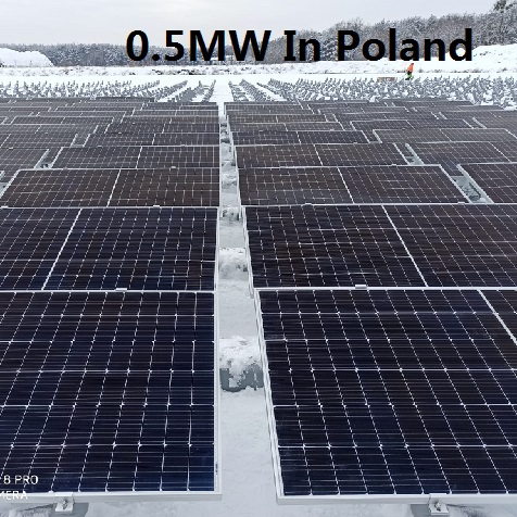  Bluesun 0.5mW Flottant centrale solaire en Pologne