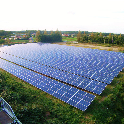 500kw sur le système solaire au Japon