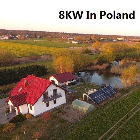 Bluesun 8KW Système Solaire En Pologne