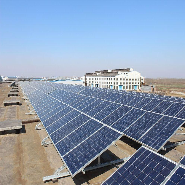 300kw sur le système solaire de grille en Chine pour l'usage commercial
